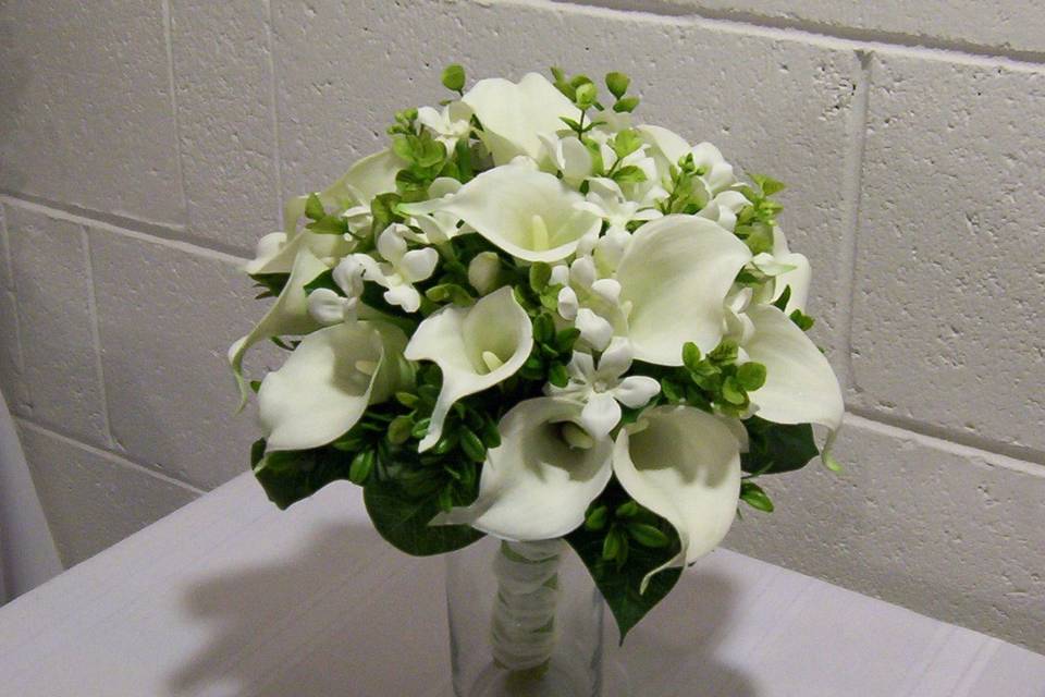 Calla Lily brides bouquet