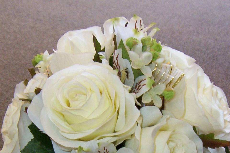 Destination wedding bouquet