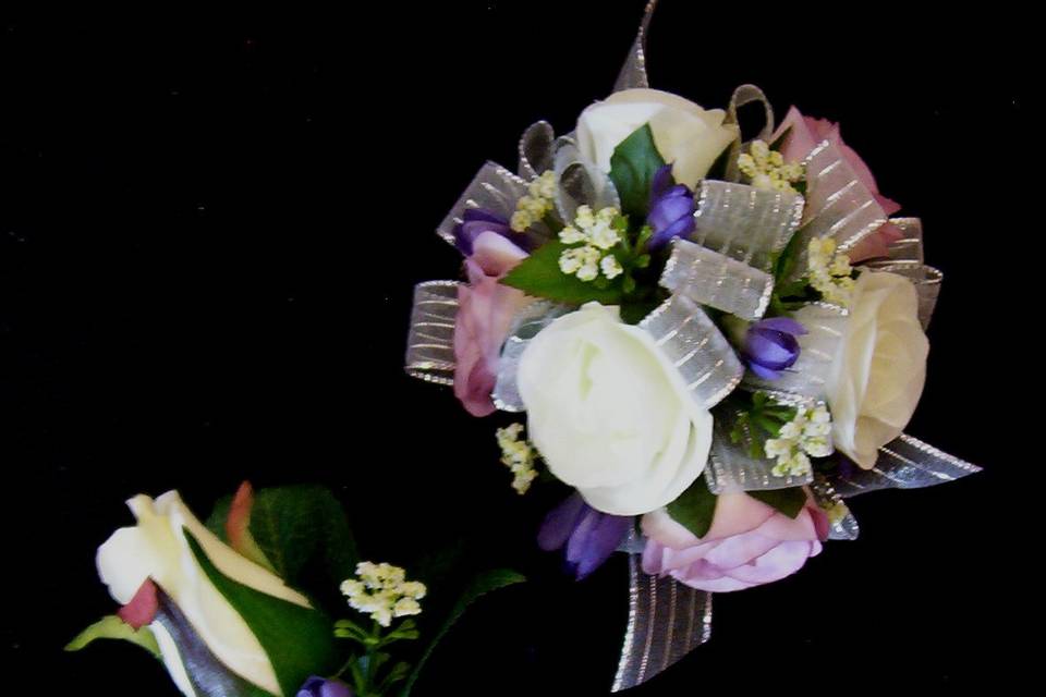 Corsage and boutonneir