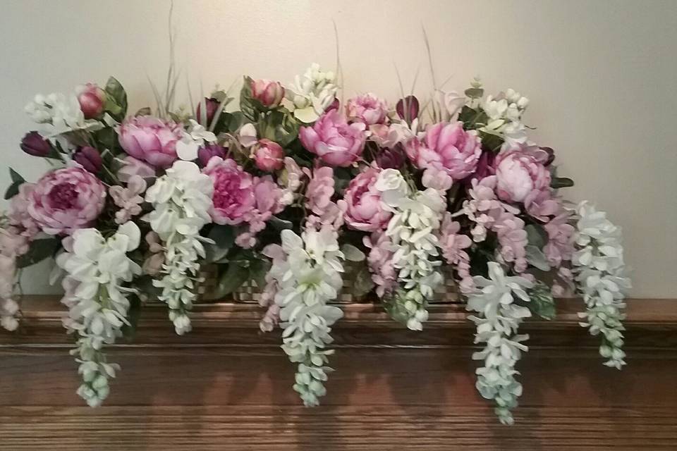 Floral Mantel piece