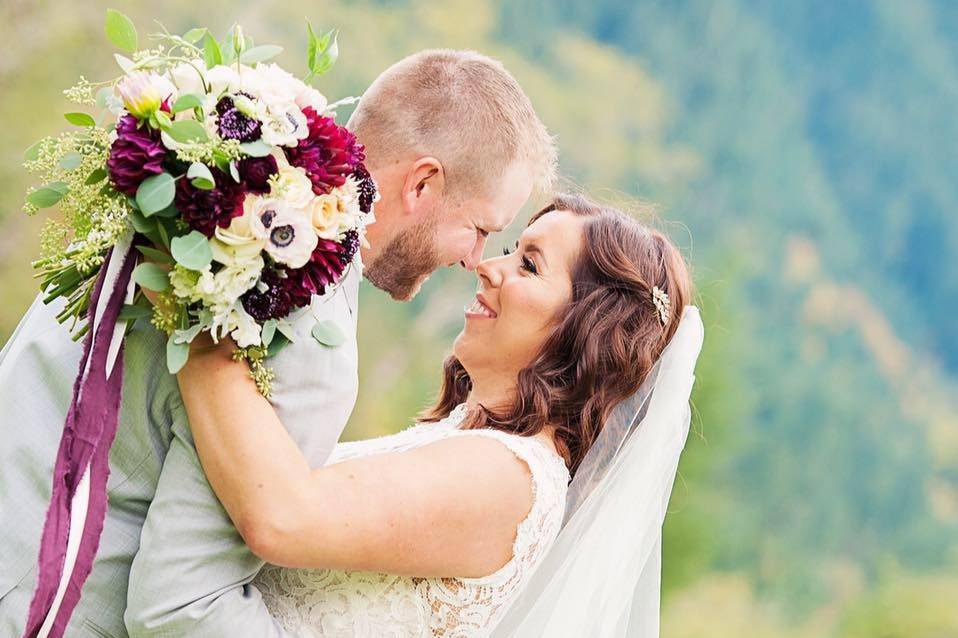 Creative couple portrait