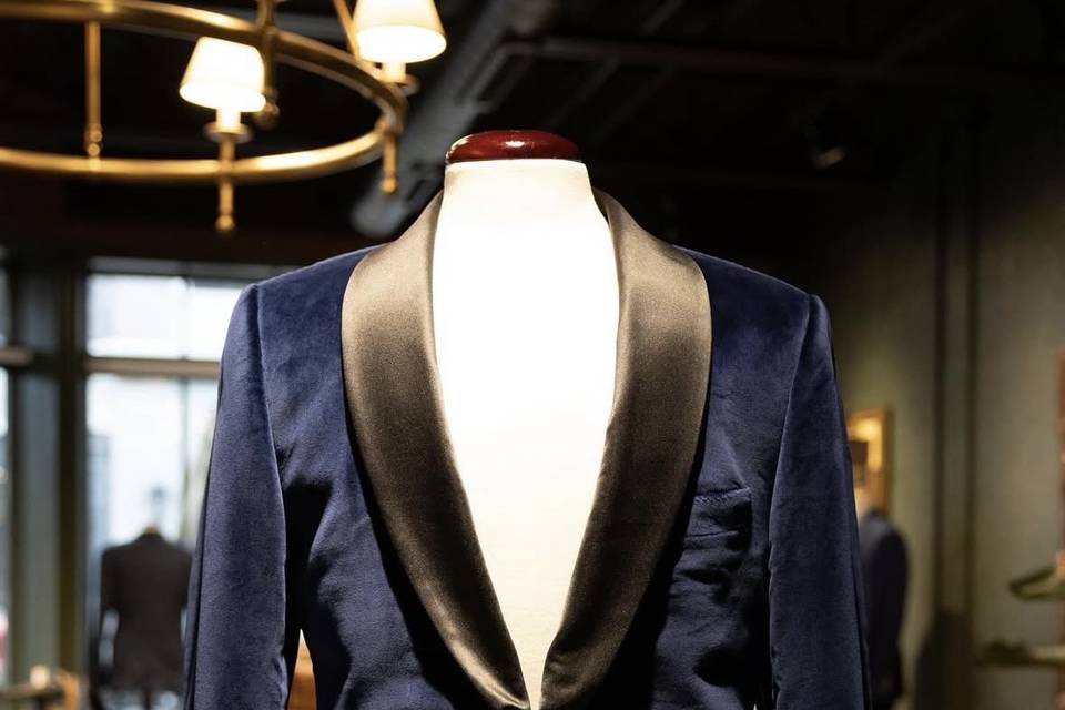 Crushed Velvet Dinner Jacket
