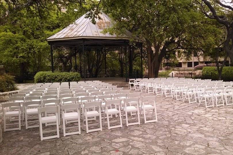 SW Crafts-White Wedding Chairs