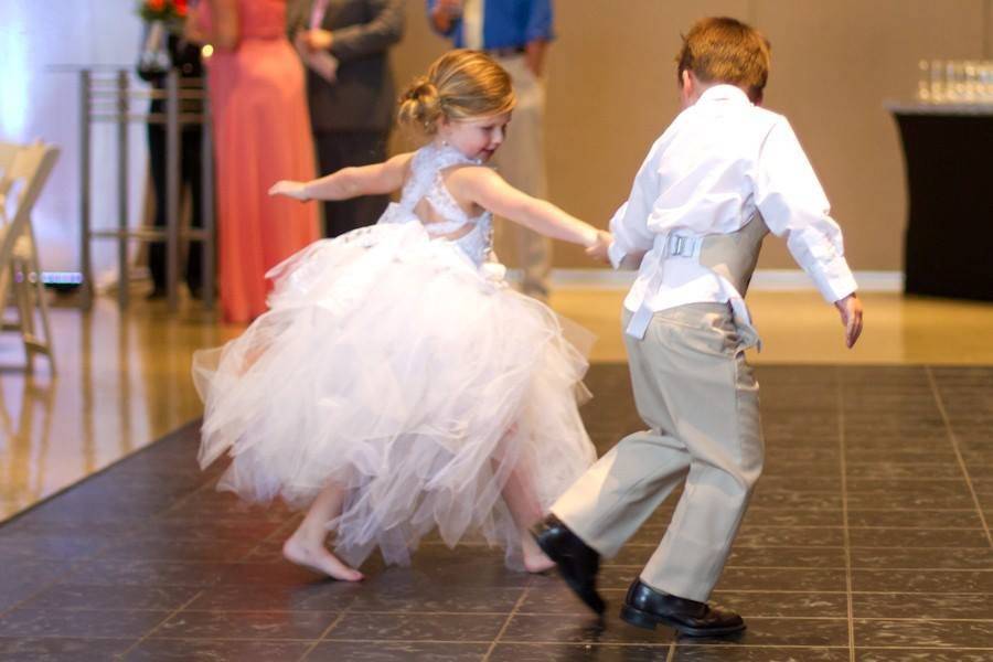 Junior wedding attendants