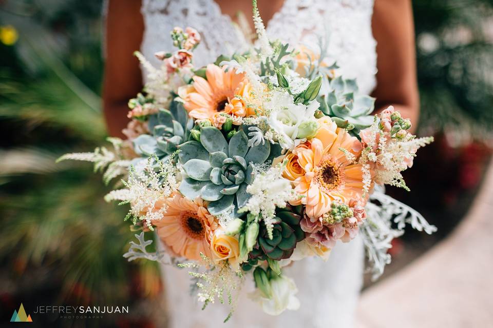 White bouquet