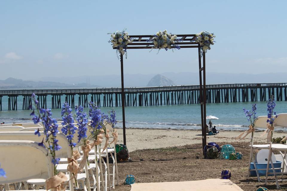 Beach wedding