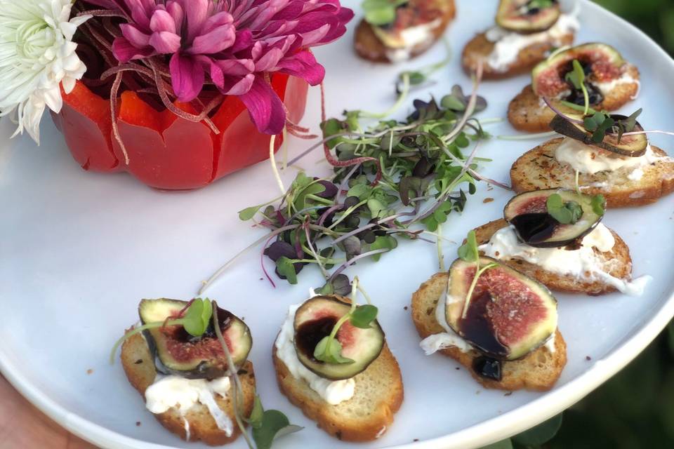 Goat Cheese and Figs