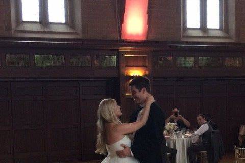 Couple dancing