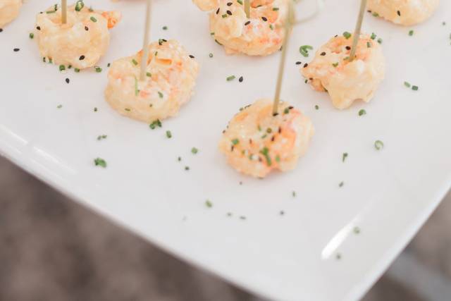 Grand Marnier prawns