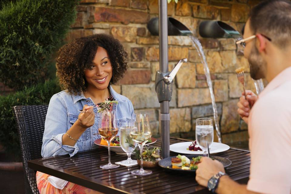 Barking Frog patio