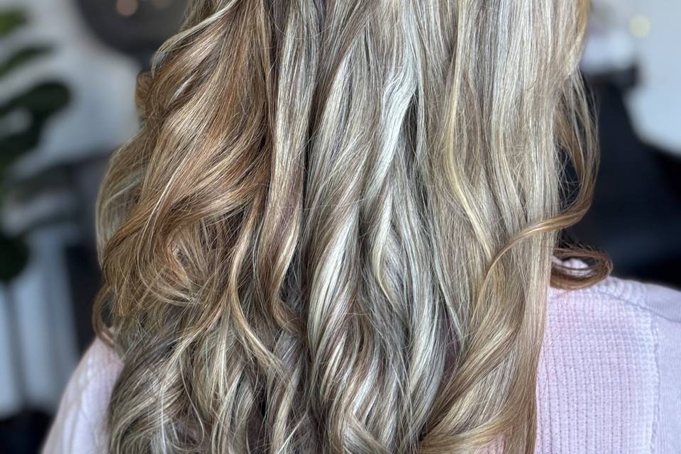 Prom hair