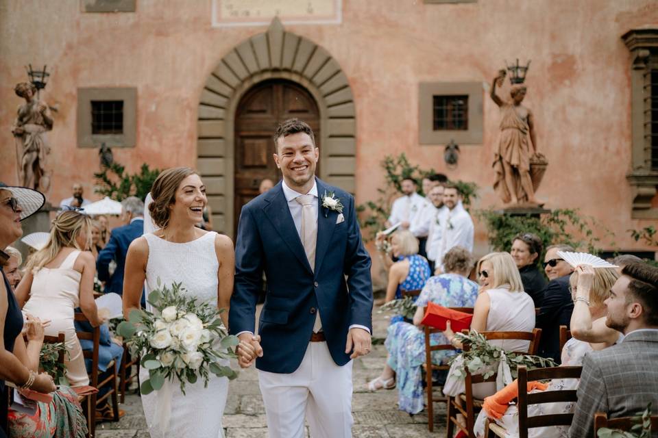 Wedding in Vignamaggio