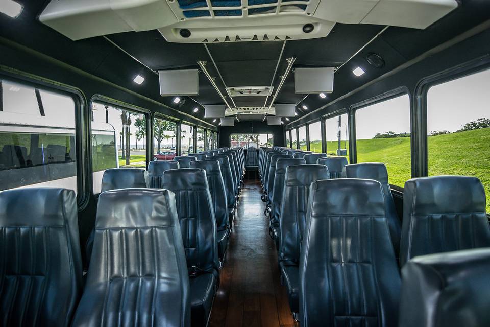 Inside of Mini Buses