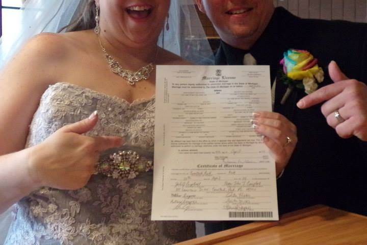 The wedding contract