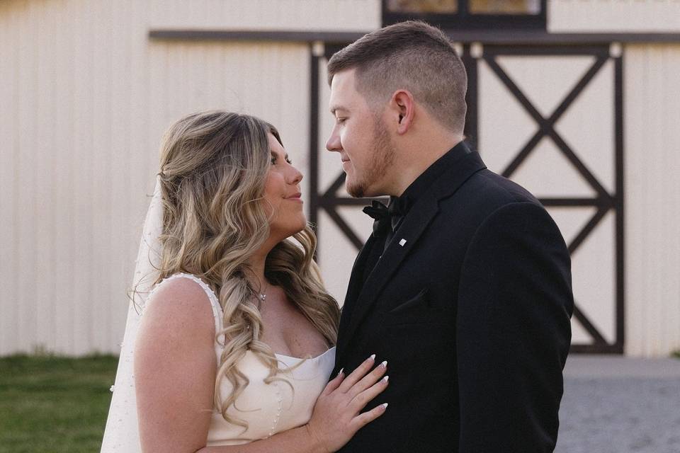 Black and White Wedding Suit