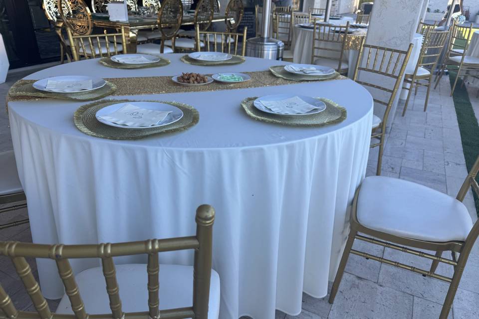 Gold Chiavari
