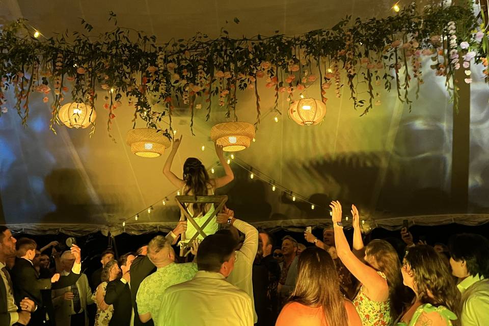Chair in the air
