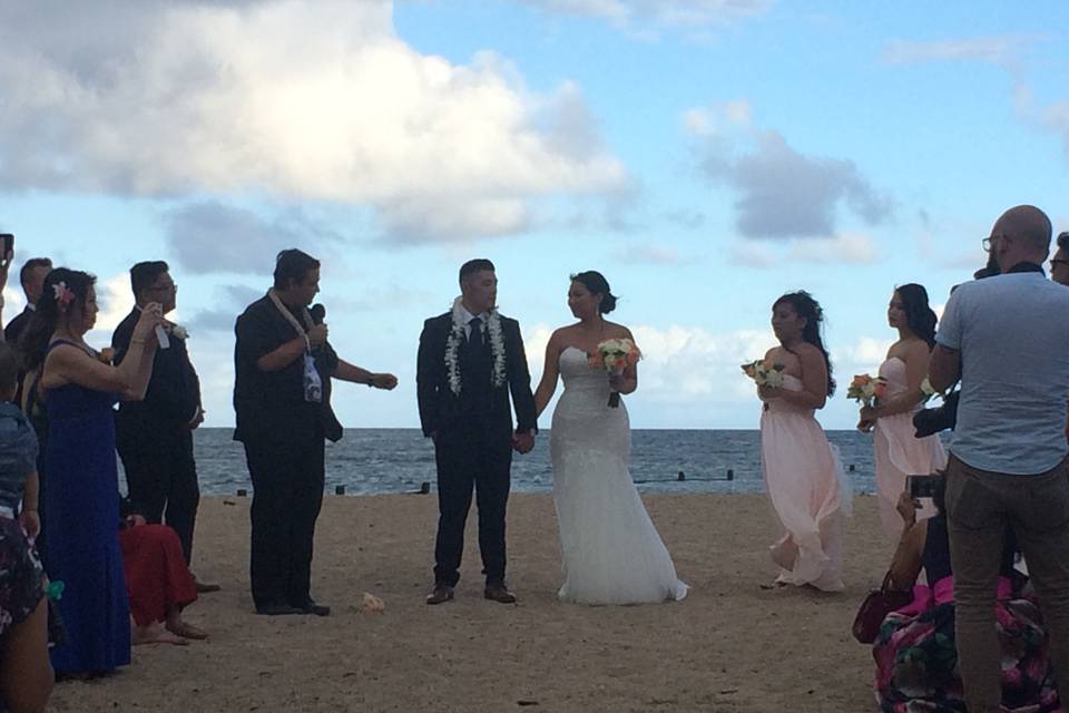 North Shore Beach Wedding