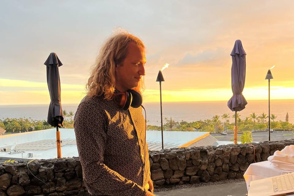 Sunset in Kona