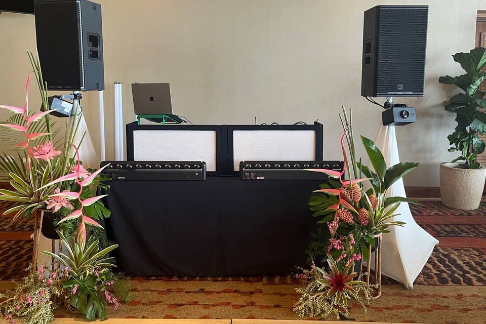 My Reception Setup
