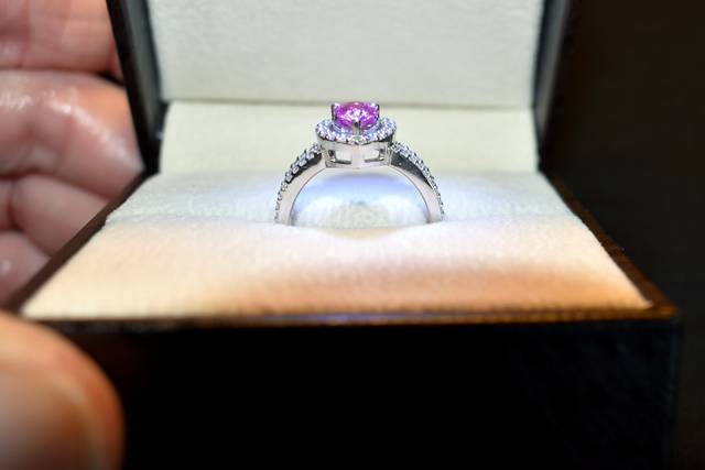 Pink Sapphire Ring