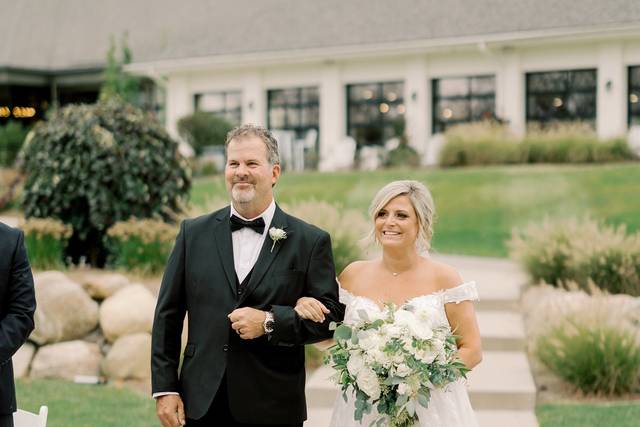 Walking down the aisle