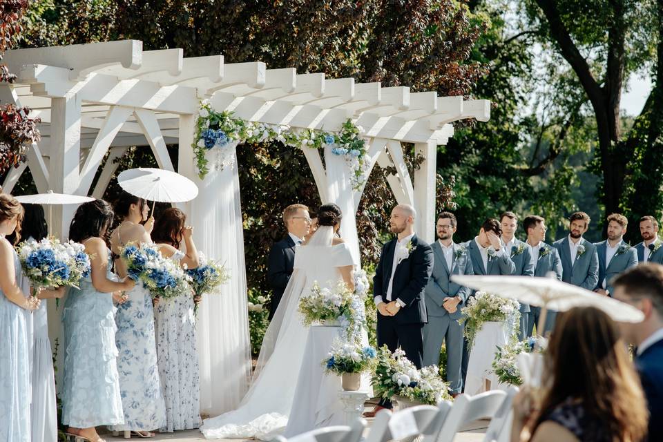 Walking down the aisle