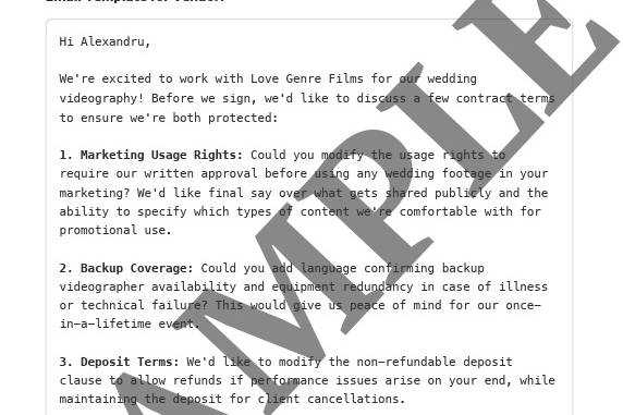 Email templates included