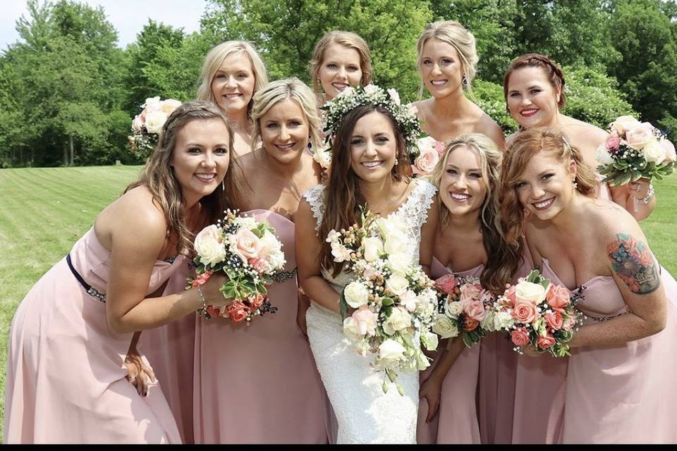 Happy Bridesmaids!