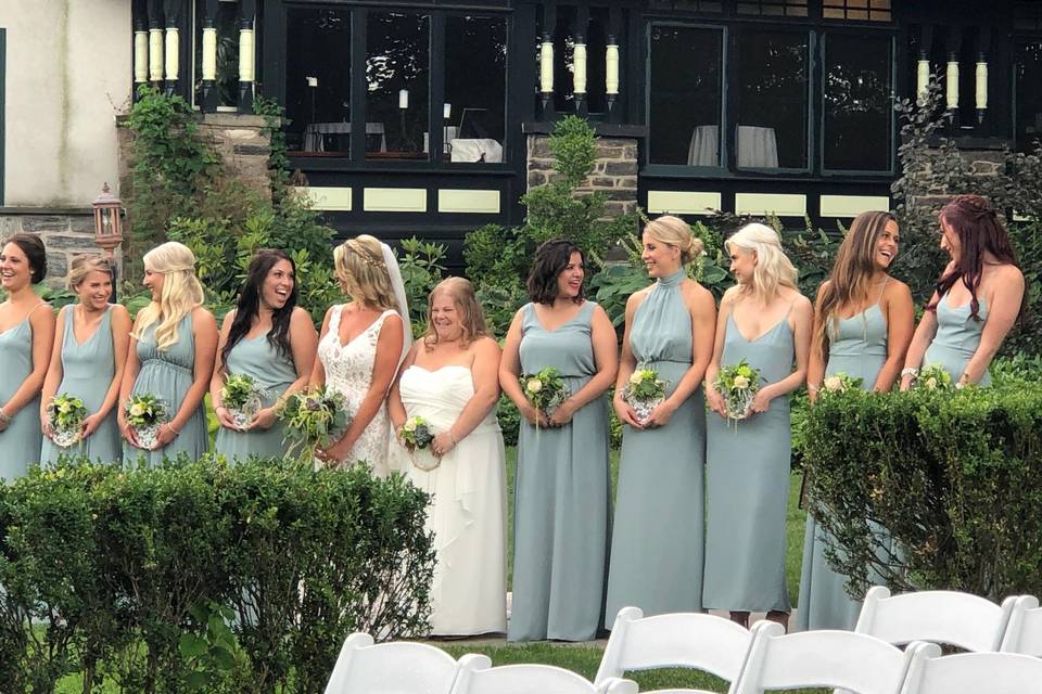 Bridal Party Hand Helds