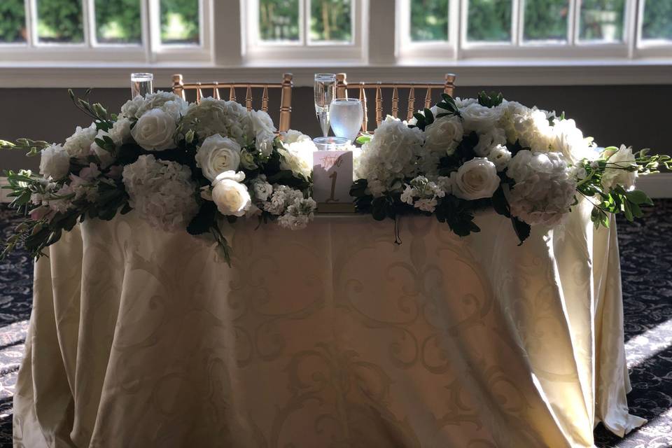 Sweetheart Table