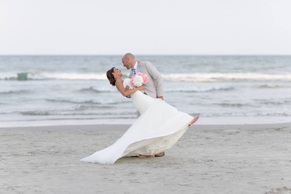 Bride and Groom Beach