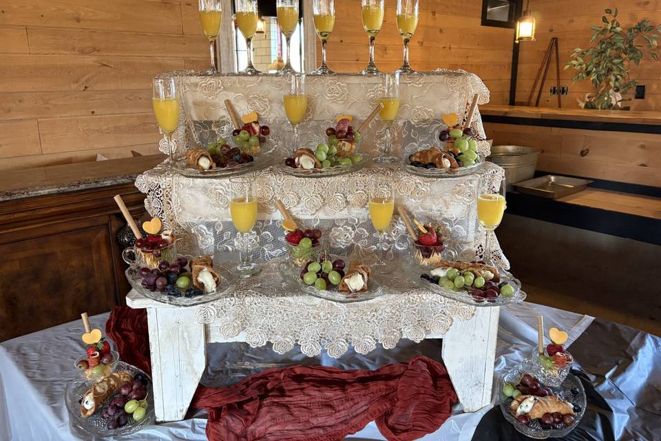 Mimosa breakfast