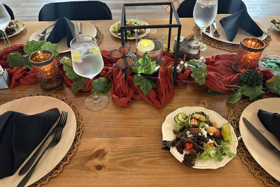 Beautiful decor Included