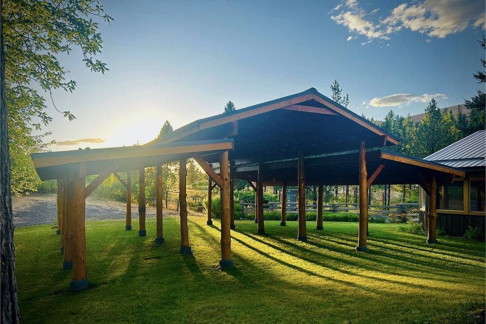 Wedding reception space