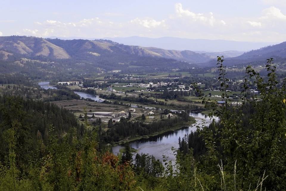 Mountain wedding venue Idaho