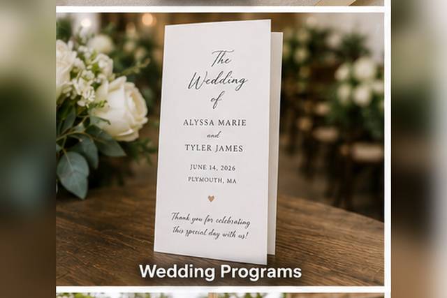Wedding Programs