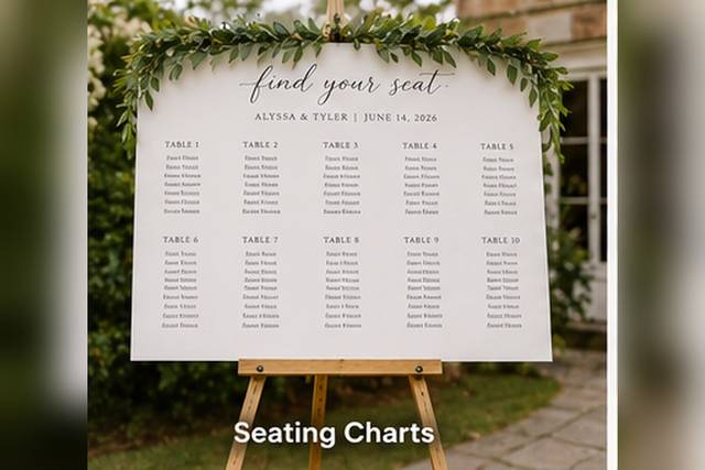 Seating Charts