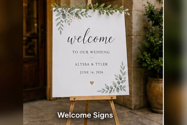 Wedding Signs