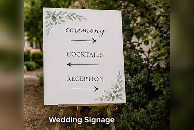 Wedding Signage