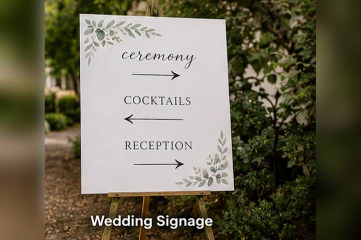 Wedding Signage