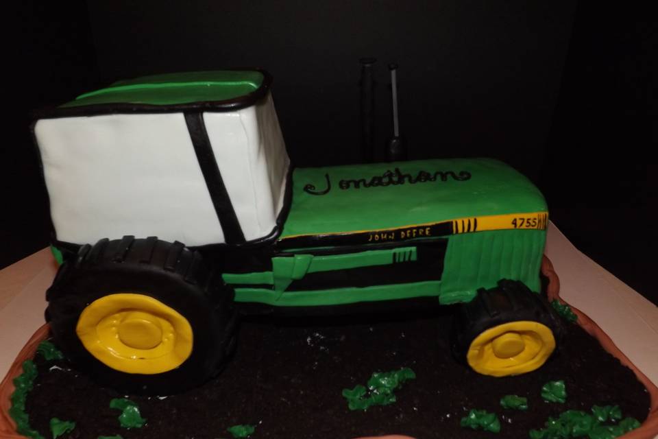 John Deere Groom's Cake