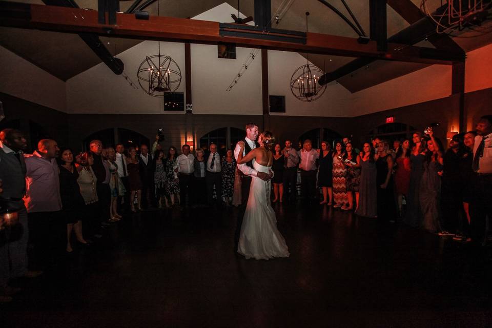 Couple dancing