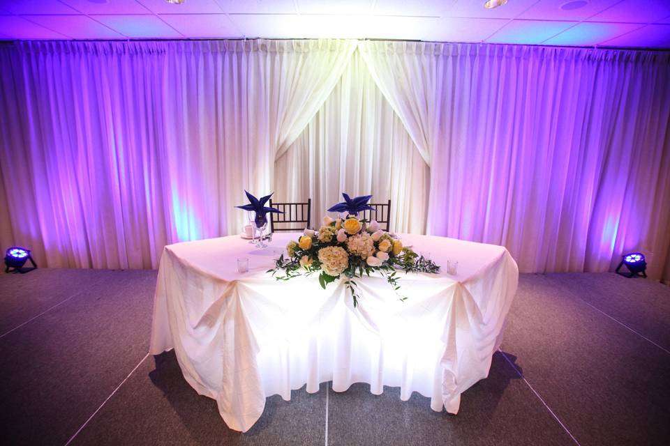 Sweetheart table