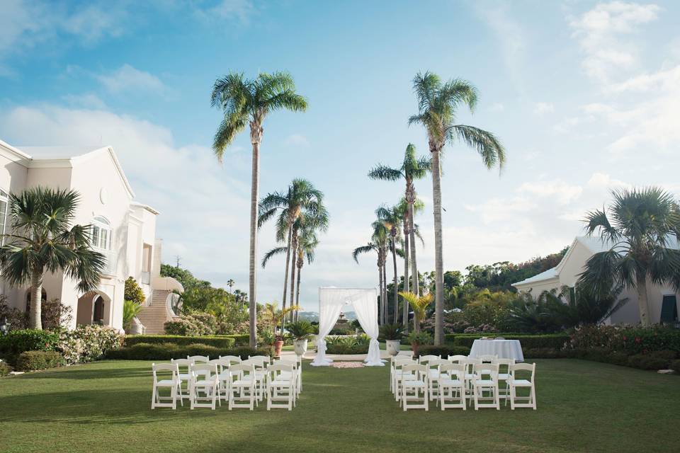 Ceremony on the Croquet Lawn