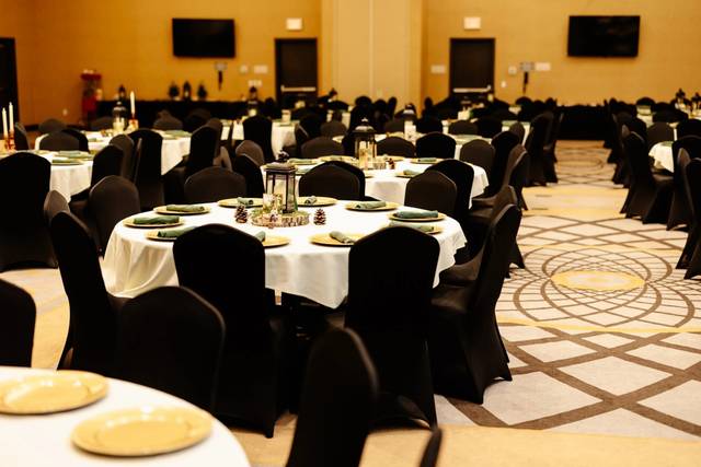 Tables in Grand Ballroom