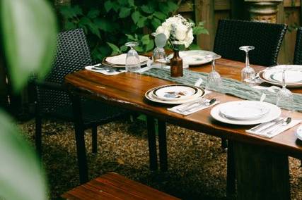 Rehearsal Dinner  in the garde