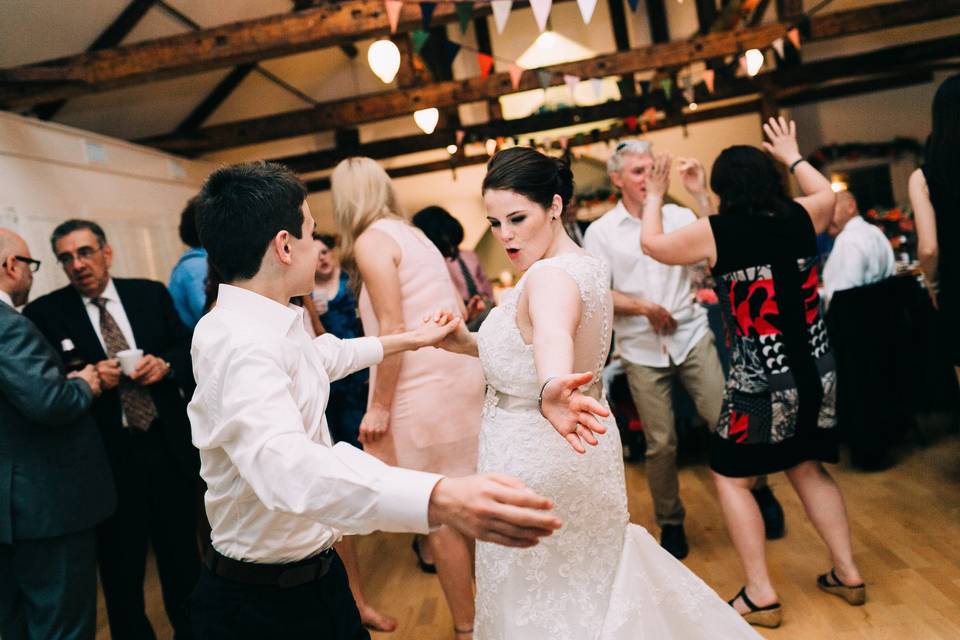 A dance moment in HIgh Mountain Hall