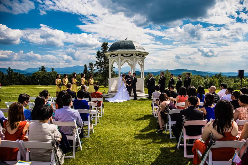 Gazebo wedding | Eric McCallister Photography