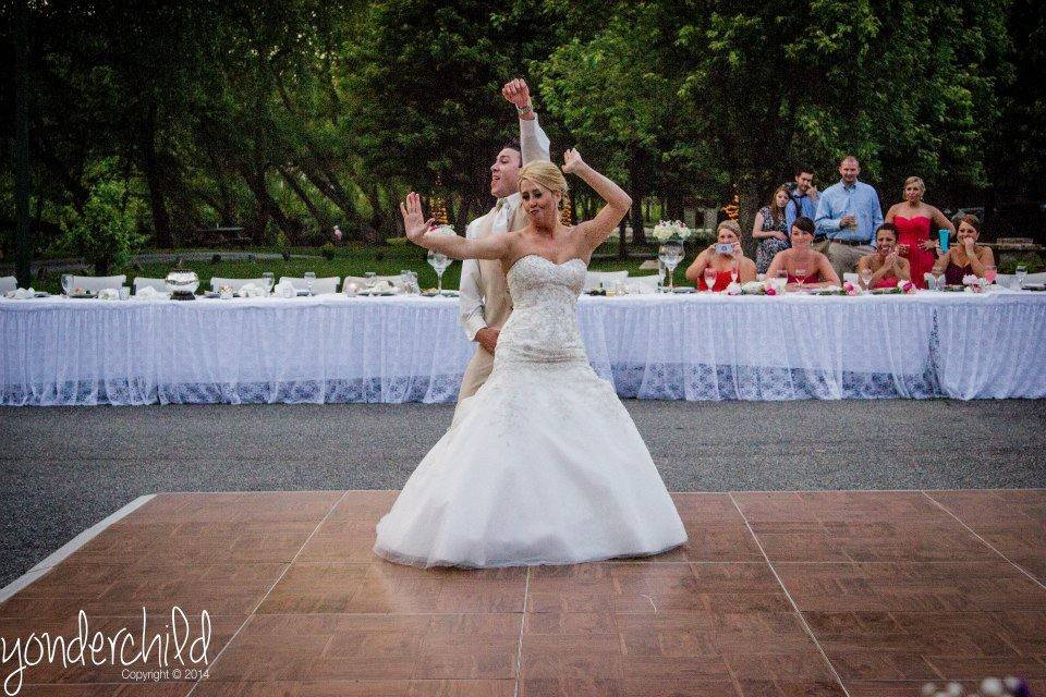 Couple dancing